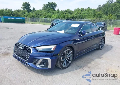 2023 Audi A5 Sportback Premium Plus 45 Tfsi S Line Quattro S Tronic from USA, damaged, VIN WAUFACF55PA032083